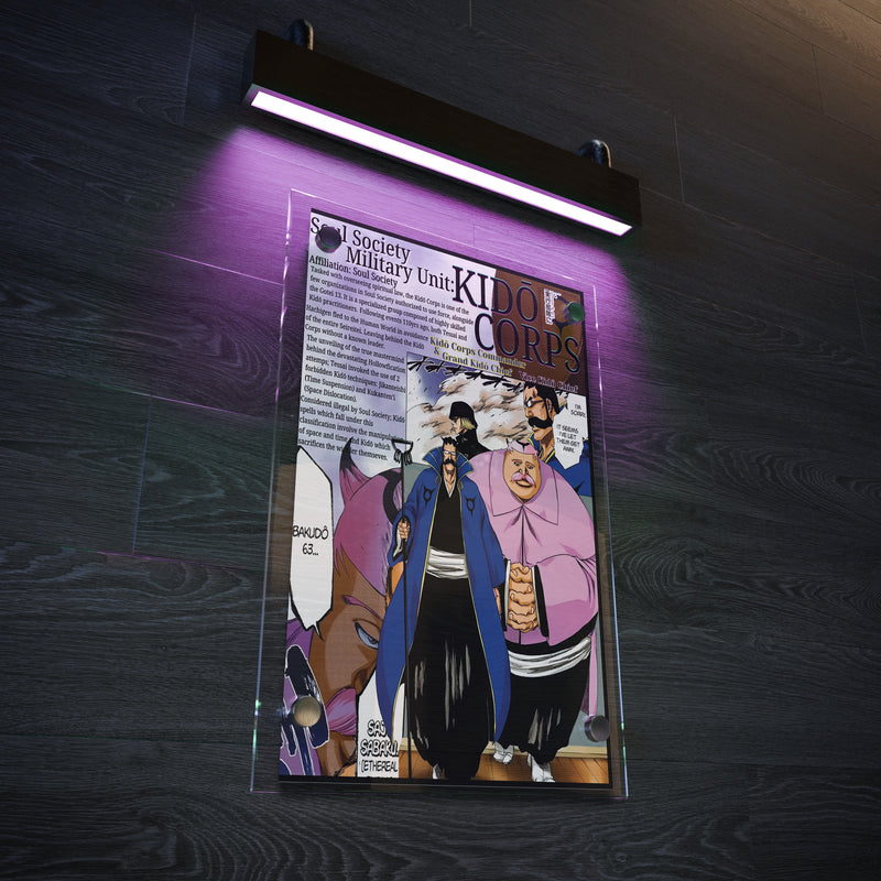 Kido Corp. Visored | Acrylic Illustration