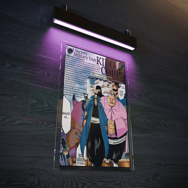 Kido Corp. Visored | Acrylic Illustration