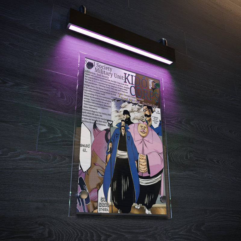 Kido Corp. Visored | Acrylic Illustration