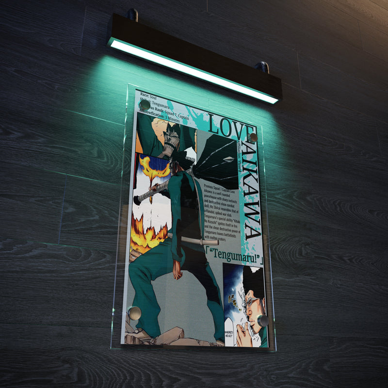 Love A. Visored | Acrylic Illustration