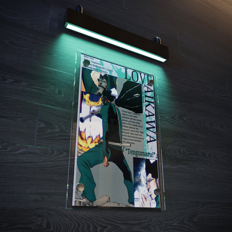 Love A. Visored | Acrylic Illustration