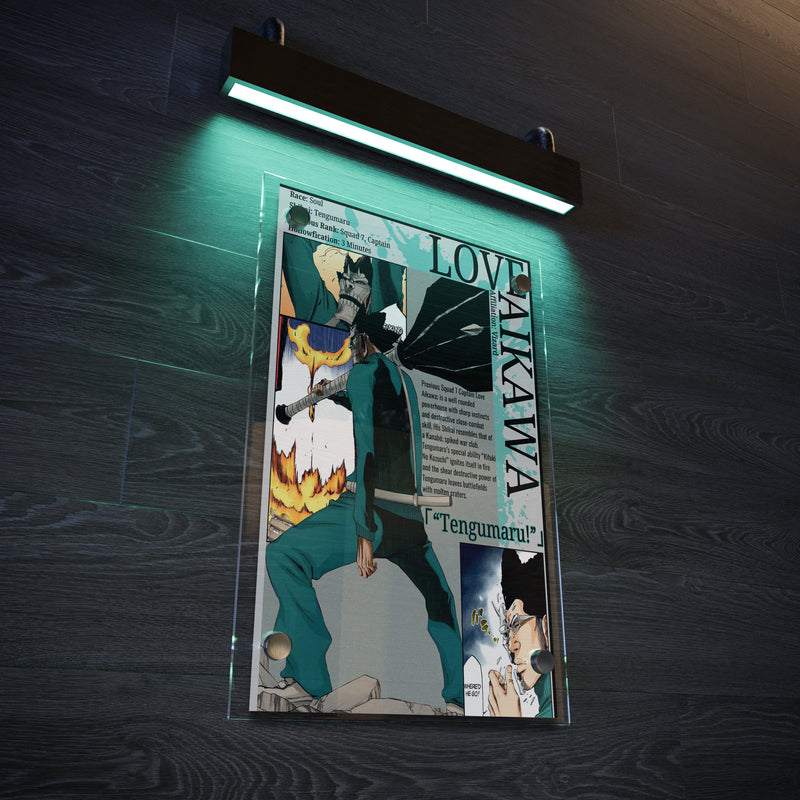 Love A. Visored | Acrylic Illustration