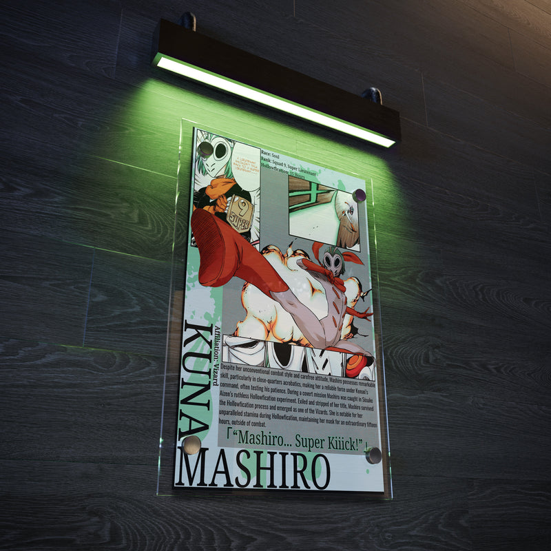 Mashiro K. Visored | Acrylic Illustration