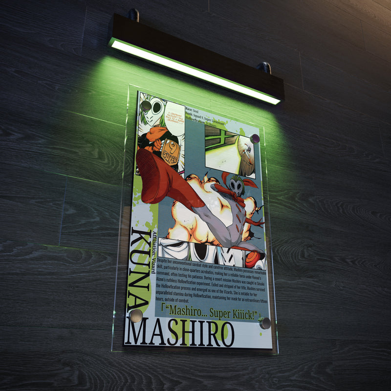 Mashiro K. Visored | Acrylic Illustration