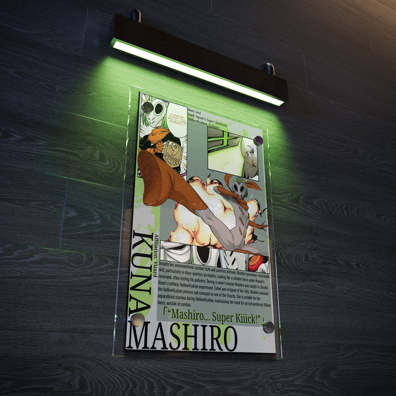 Mashiro K. Visored | Acrylic Illustration