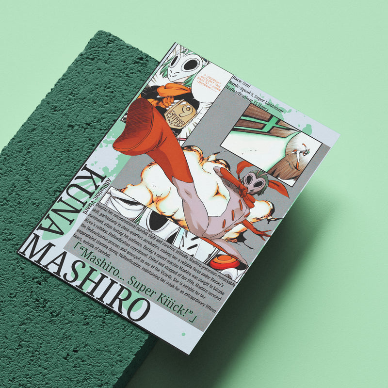 Mashiro Visored | Manga Illustration Poster