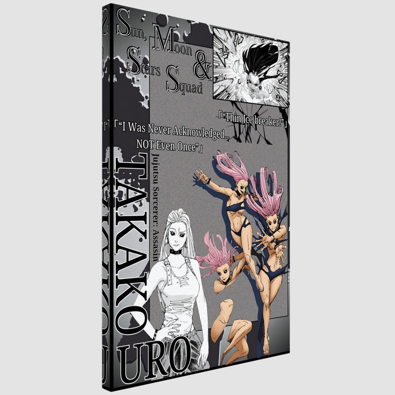 Uro Takako | Canvas Illustration