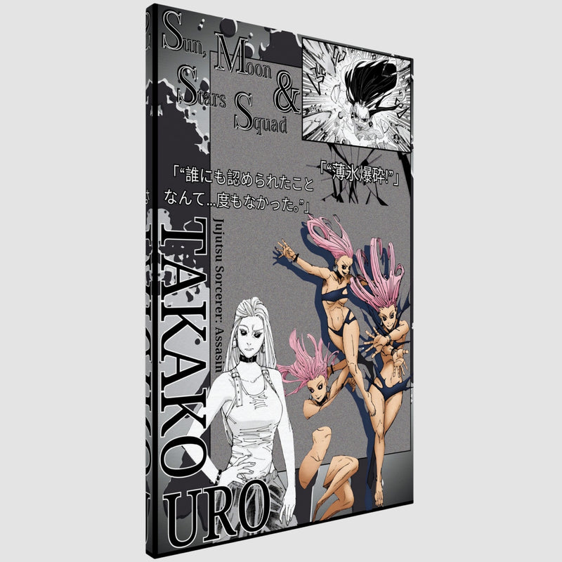 Uro Takako | Canvas Illustration