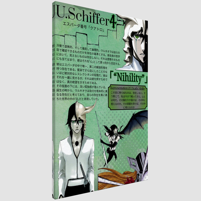 Ulquiorra .C Espada 4 | Canvas Illustration