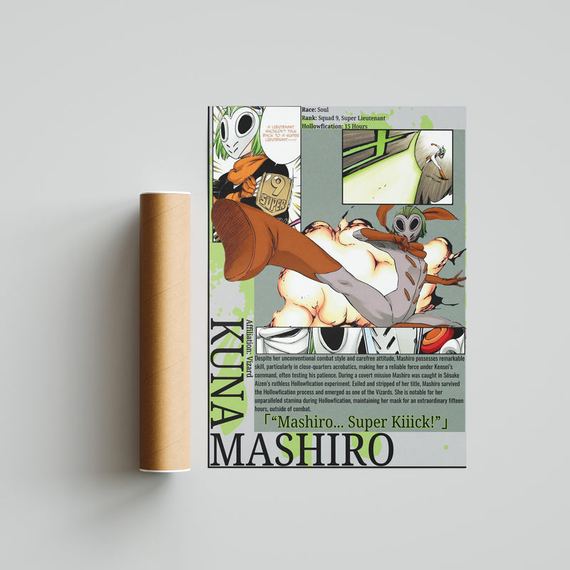 Mashiro Kuna | Visored | Manga Wall Art Digitally Downloadable