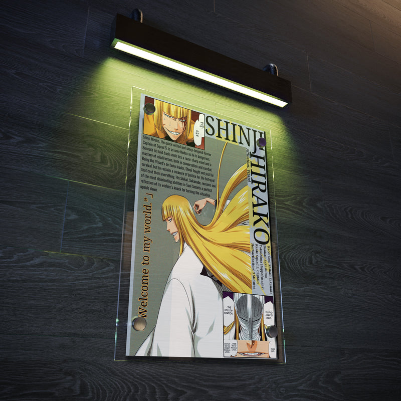 Shinji H. Visored | Acrylic Illustration