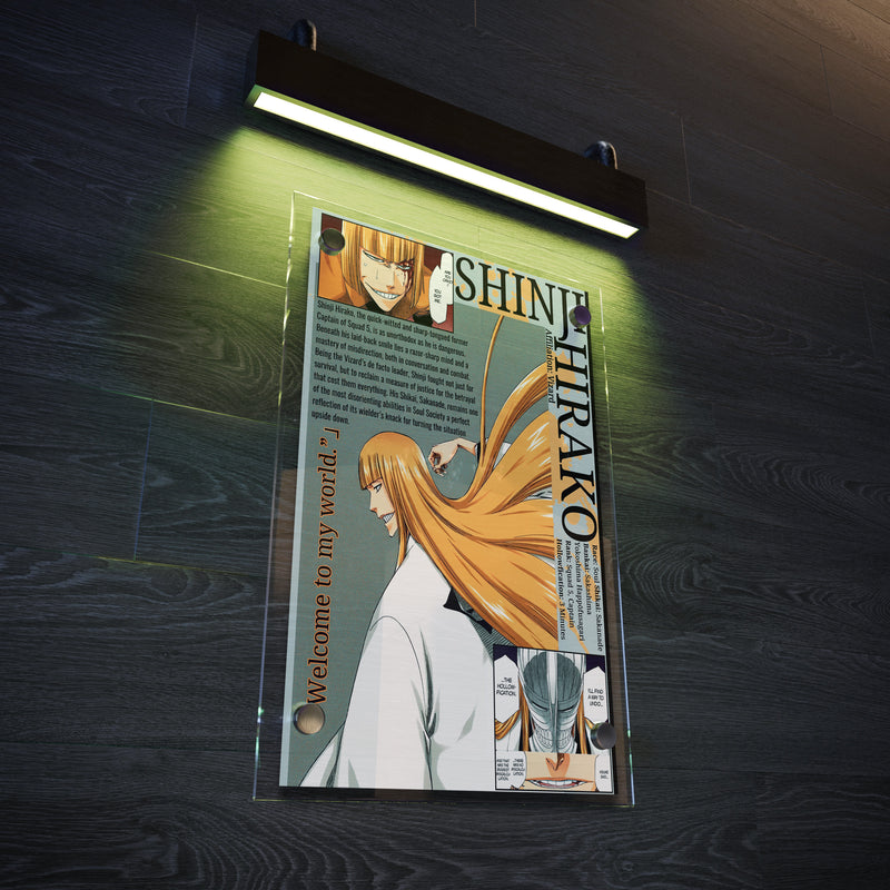 Shinji H. Visored | Acrylic Illustration