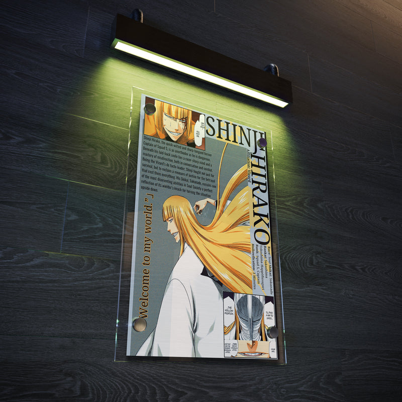 Shinji H. Visored | Acrylic Illustration