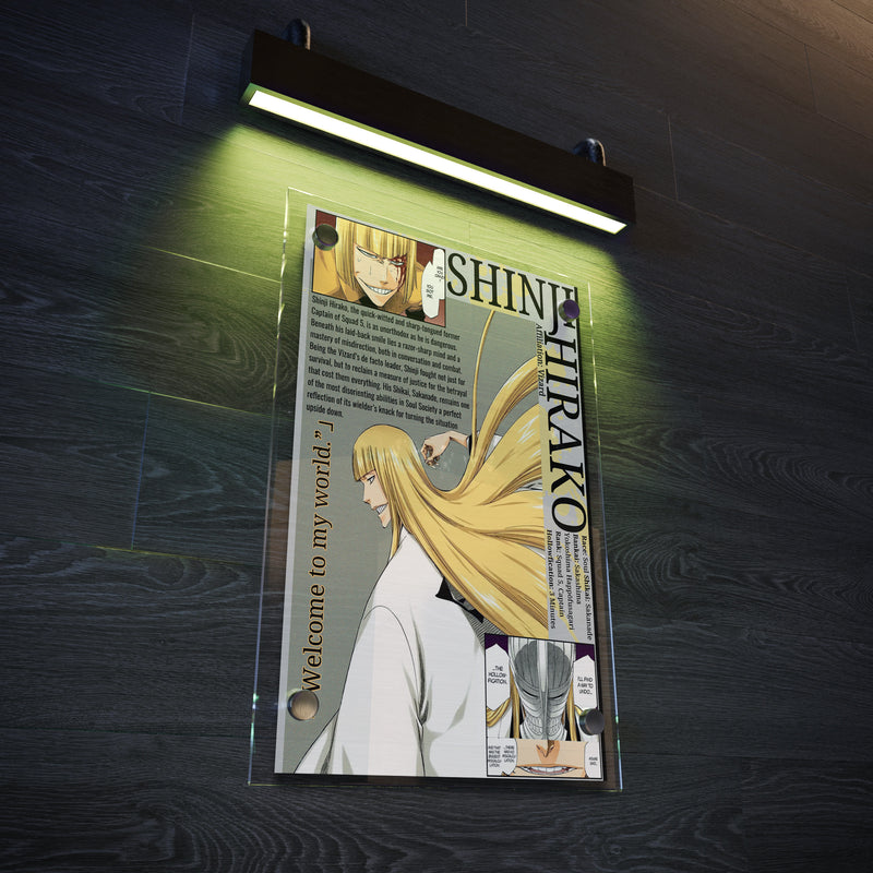 Shinji H. Visored | Acrylic Illustration