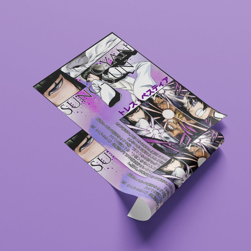 Cyan Sung-Sun | Arrancar Fracciones | Manga Wall Art Digitally Downloadable