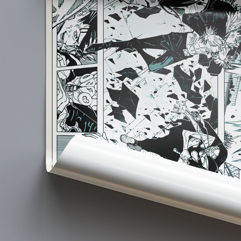 Triple Domain Expansion | The Culling Games | Manga Wall Art Digitally Downloadable